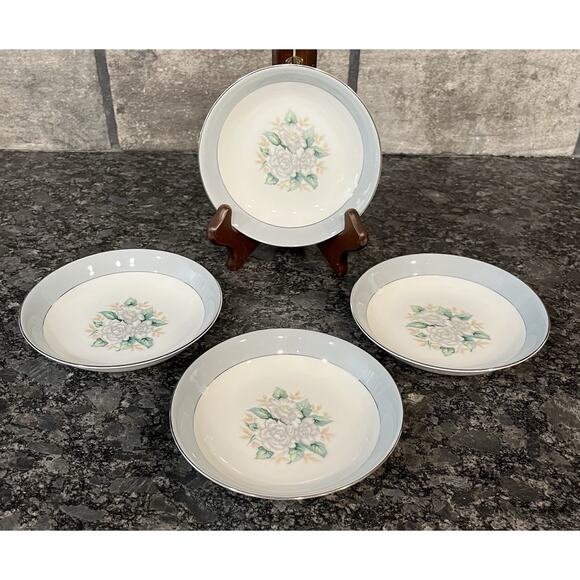 4 Vintage 5 1/2” Sheraton Fruit Berry Bowls Harmony House Fine China Sears #3250 - Picture 1 of 4